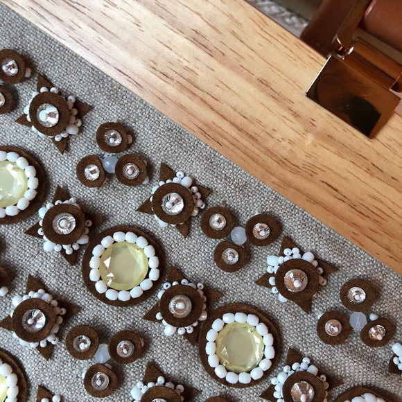 🎉2xHP🎉Tory Burch RARE Mirrored Attersee Satchel - Picture 12 of 16